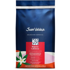 Juan Valdez- Café Molido Tostado de Colombia, Cultivado por Mujeres, Notas de Mora y Caramelo, 283g