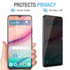 Anbzsign 2 Pack Privacy Tempered Glass Screen Protector for TCL
