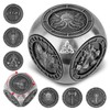 DND Fingertip Spinner Dice, 7-in-1 Metal Dice Set with 3D