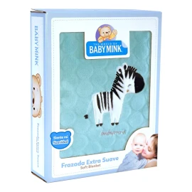 Baby Mink Edredon Ligero Frazada Extra Suave Para Bebe Baby Mink
