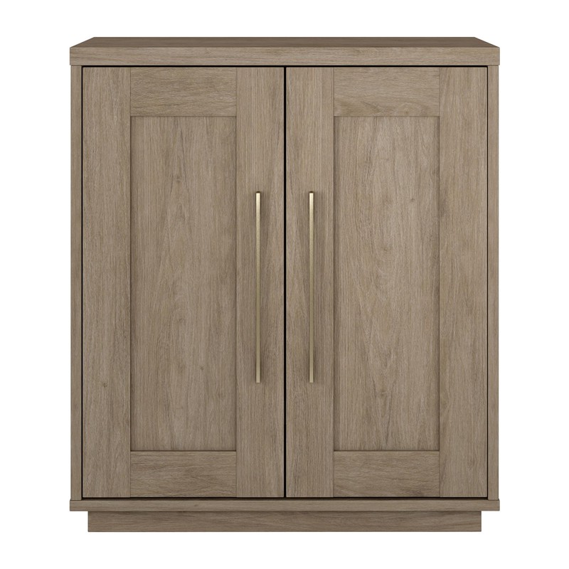 Henn&Hart Tillman Accent Cabinet, 28" Wide, Gray