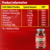 B Complex Vitamins-360 Tablets, Suitable for Vegans B Complex Supplements,
