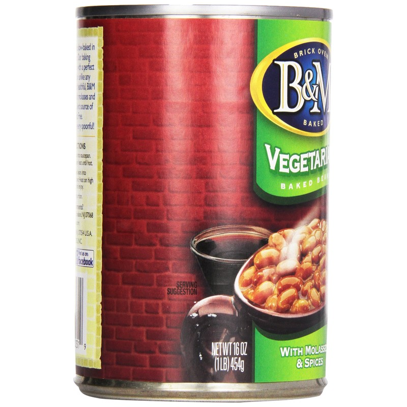 B&M Baked Beans, Vegetarian, 16 Ounce