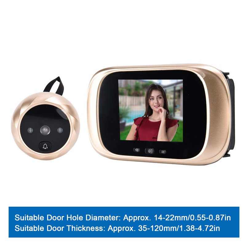 2.8 Inch Digital Door Viewer Electronic Peephole DoorBell Camera Smart