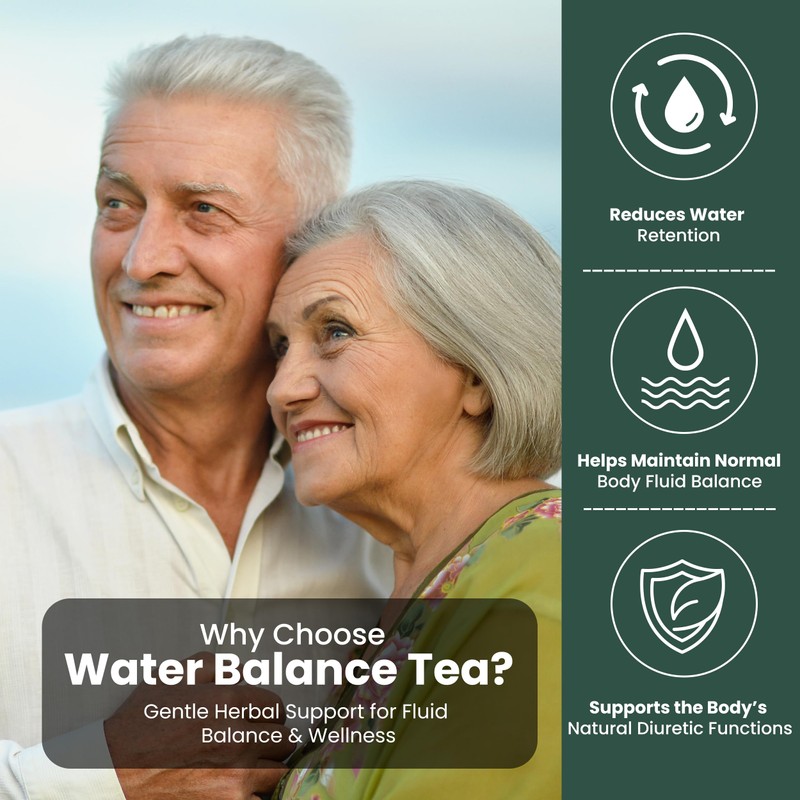 Salem Botanicals Water Balance Tea - Herbal Fluid Support Blend
