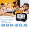Waterproof Shower Clock and Timer, Water Resistant Bathroom Hanging Clock