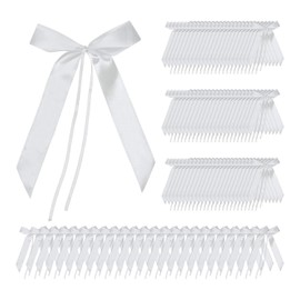 100 Pieces Car Wedding Decoration Bows, Wedding Car Accessories, Car Accessories, Wedding Hats, Wedding Car Bows, Wedding Table Decoration Accessories, Wedding Gifts for Guests