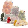Reusable Produce Bags, 6-Pack - Assorted Sizes, Certified Organic Cotton