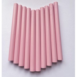XICHEN®10PCS Vintage Sealing Glue Gun Sealing Wax Wax Sticks Wax Seal Supplies a Variety of Colors (Light Pink)