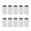 10Pcs Round Coupling Nut Stainless Steel Female Thread M10 Connector