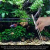 4 Pcs Terrarium Tools, Aquarium Scissors, Long Tweezers Aquariums, Scraper