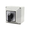 Universal Changeover Selector Switch, with Installation Waterproof Box, 3 Positions