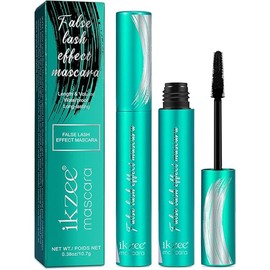 False Lash Effect Mascara, Liquid Extensions, Natural Lengthening and Thickening Lash,2024 New Premium Waterproof & Smudge-proof, Long-lasting All Day-2PCS