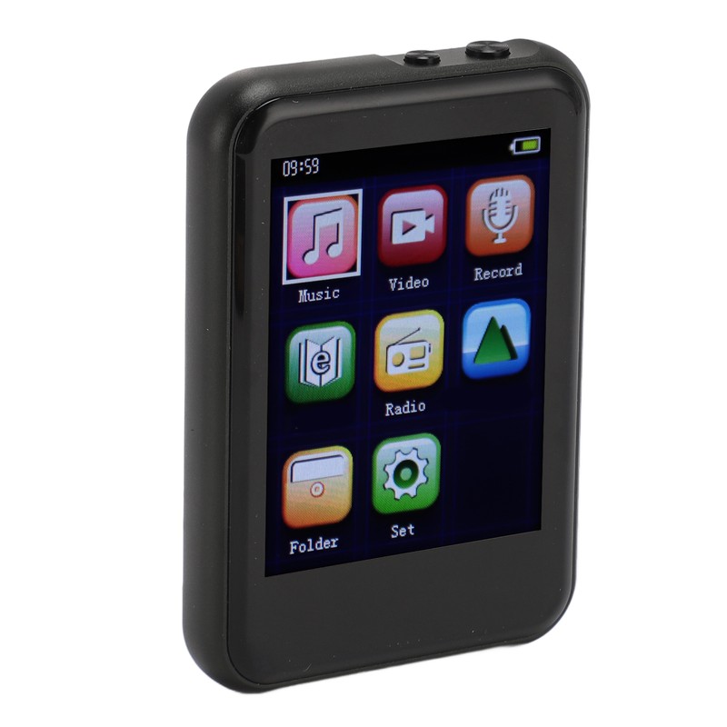 1.5 Inch Portable MP3 Player Capacitive Touch Control AI Noise