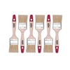 HARDY WORKING TOOLS Flat Brush Set 6 Pieces - 50
