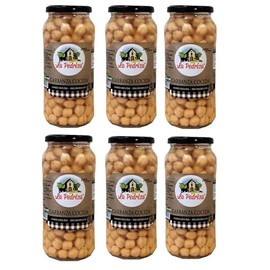 Spanish Cooked Chickpeas - Garbanzos - Pack of 6 x 560gr