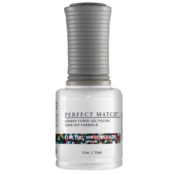 LECHAT Perfect Match Nail Polish, Electric Masquerade, 0.500 Ounce