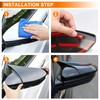 2pcs Side Mirror Cover Cap Compatible with Honda Civic 2016