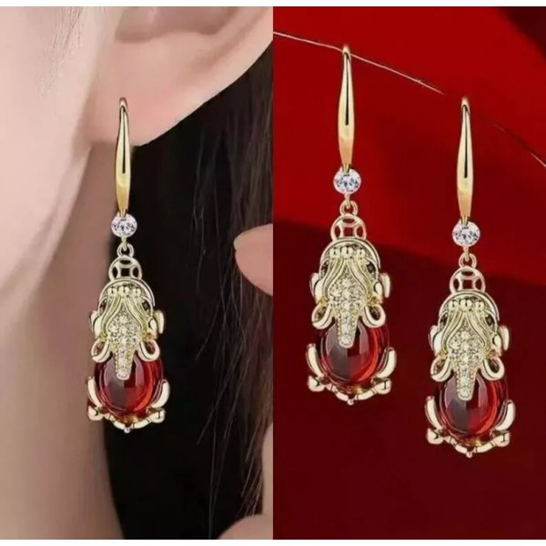 Unbranded Magnificent Feng Shui Pi Xiu Wealth Protection 18k Gold