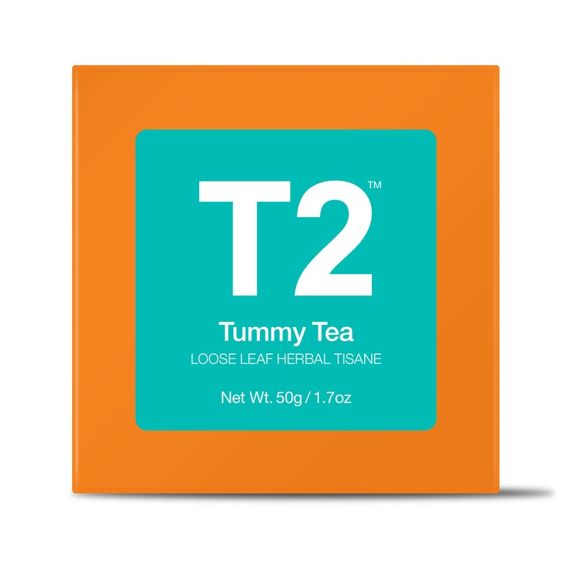 T2 Tea Tummy Tea Loose Leaf Herbal Tea in Box,