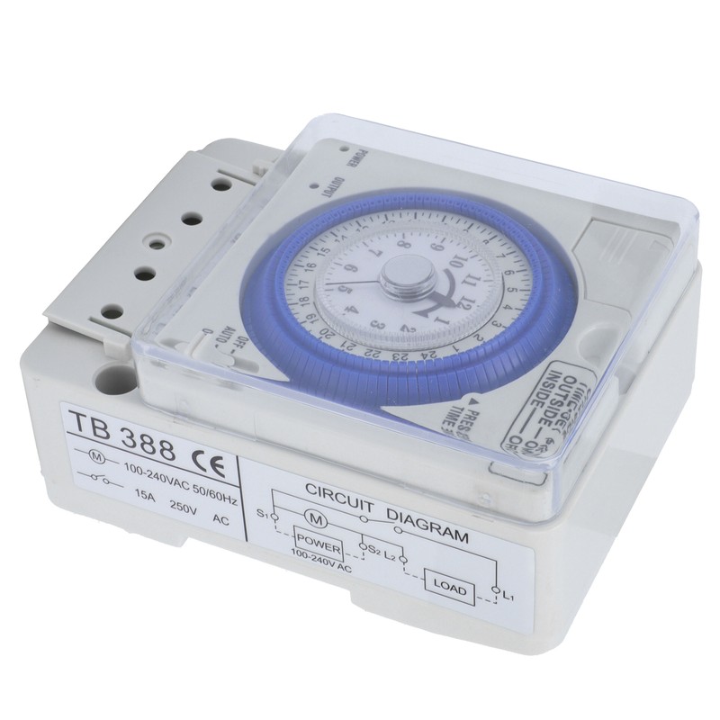 Mechanical Timer Automatic 24 Hours Low Power Consumption Time Switch