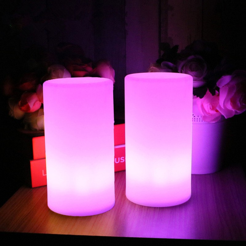 Remote Control LED Night Lamp 16 Color 4 Mode RGBW