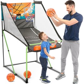 Basketball Arcade Game, Indoor Play Equipment - Sports Activities & Birthday Party Games for Kids