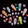 TAMHOO Pack of 250pcs Cute & Sweet 3D Nail Charms
