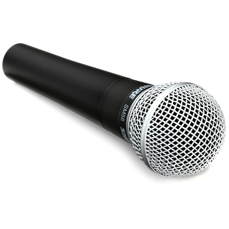 Shure SM58 Cardioid Dynamic Vocal Microphone (2-Pack)