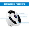 Clicklife Cámara de Seguridad Ojo de Pez Wi-Fi Panorámica 360