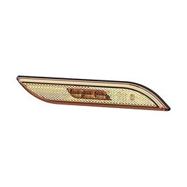 HELLA 2PS 013 305-161 Side Marker Light - Shapeline Style - LED - 12/24V - Bolted - Lens Colour: Yellow - Cable: 500mm - Plug: Amphenol - right