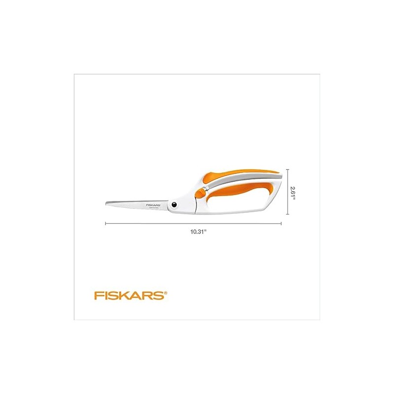 Fiskars Tijeras Curvadas de Fácil Acción de 20.3 cm/8 "