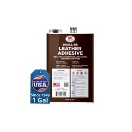 Duall-88 Leather Adhesive, 1 Gal. can - Leather Repair Glue, Crafting, DIY, Upholstery, Waterproof, Heat Resistant, Flexible, Long Lasting, High Strength, RH Adhesives