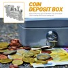 VORCOOL Steam Train Shaped Coin Bank Money Box Piggy Bank