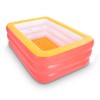 Inflatable Swimming Pool, 59" X 45" X 20" Kiddie Pools