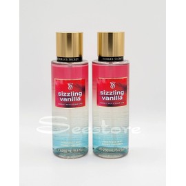Victoria's Secret 2 Victoria’s Secret Sizzling Vanilla Fragrance Body Mist Spray 8.4 fl oz New