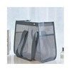 LuminaD Mesh Bath & Beach Bag for Swimming Pool and Water Play Black