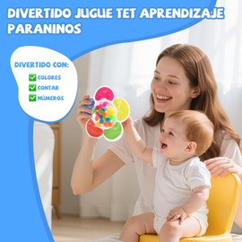 13PCS Juguetes Sensoriales, Juguetes Sensoriales Antiestrés para Niños y Adultos, con Slugs, Spinners, Piedras Táctiles, Pelota de Rompecabezas y Juguete de Clasificación, Regalos y Premios Escolares