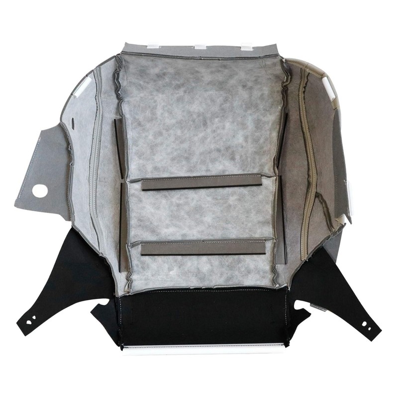 GXARTS Driver and Passenger Side Bottom Lower Replacement Perforated Leather