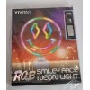VIVITAR RGB Smiley Face Neon Desk Light With Remote