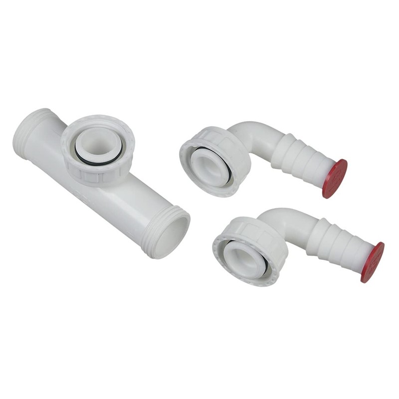 Dallmer Washing Machine Double Connection 1 DN25 White