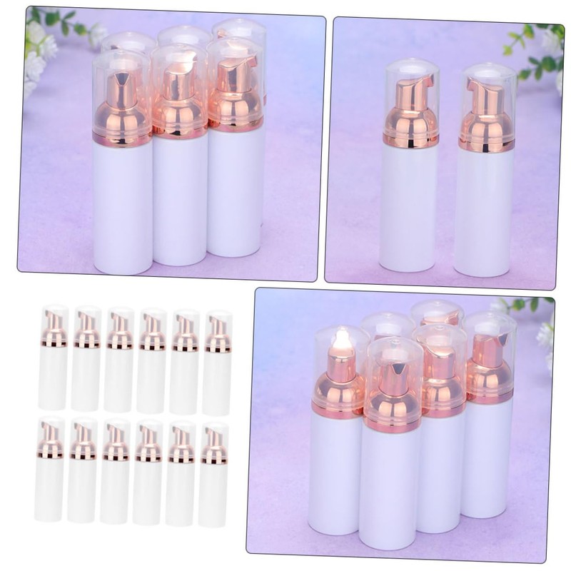 Outanaya 30ml PET Plastic Foaming Dispenser Bottle 12 Pack Refillable