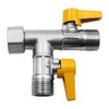 POFET T Distributor 1/2 Inch Made Of Brass With 2