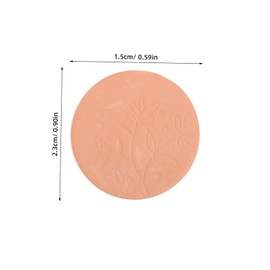 Alipis Bread Warmer Stone Sugar Softener Discs 4 Pack Terracotta Food Storage Sugar Saver for Moisture Retention