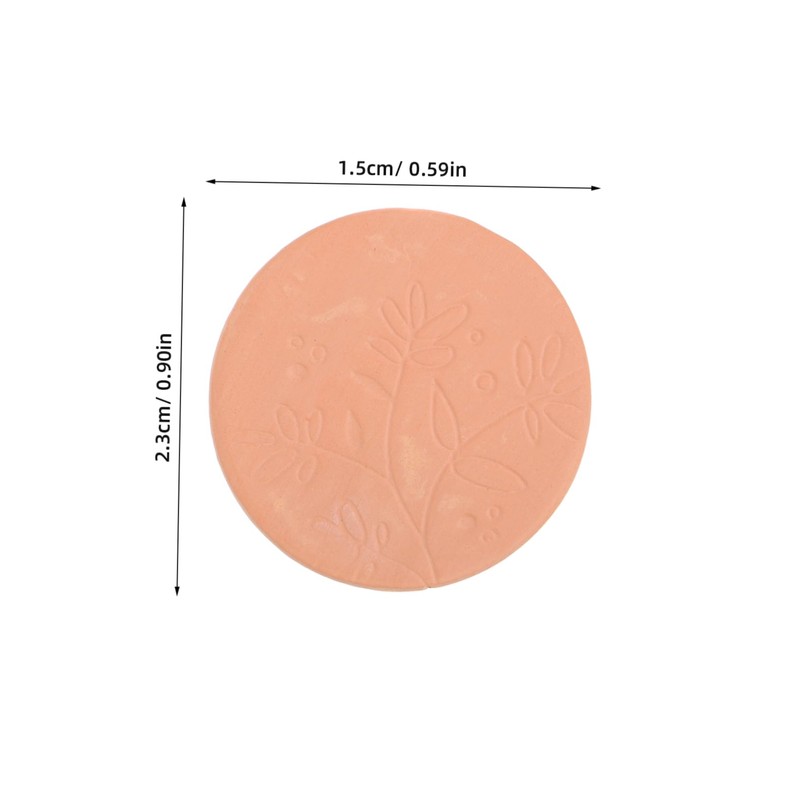 Alipis Bread Warmer Stone Sugar Softener Discs 4 Pack Terracotta