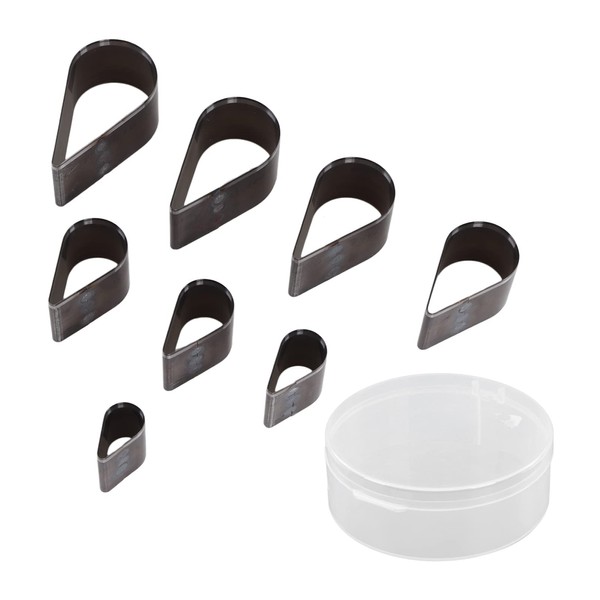 Leather Cutting Dies Set Tear Shaped Hand Cut Die Cutting