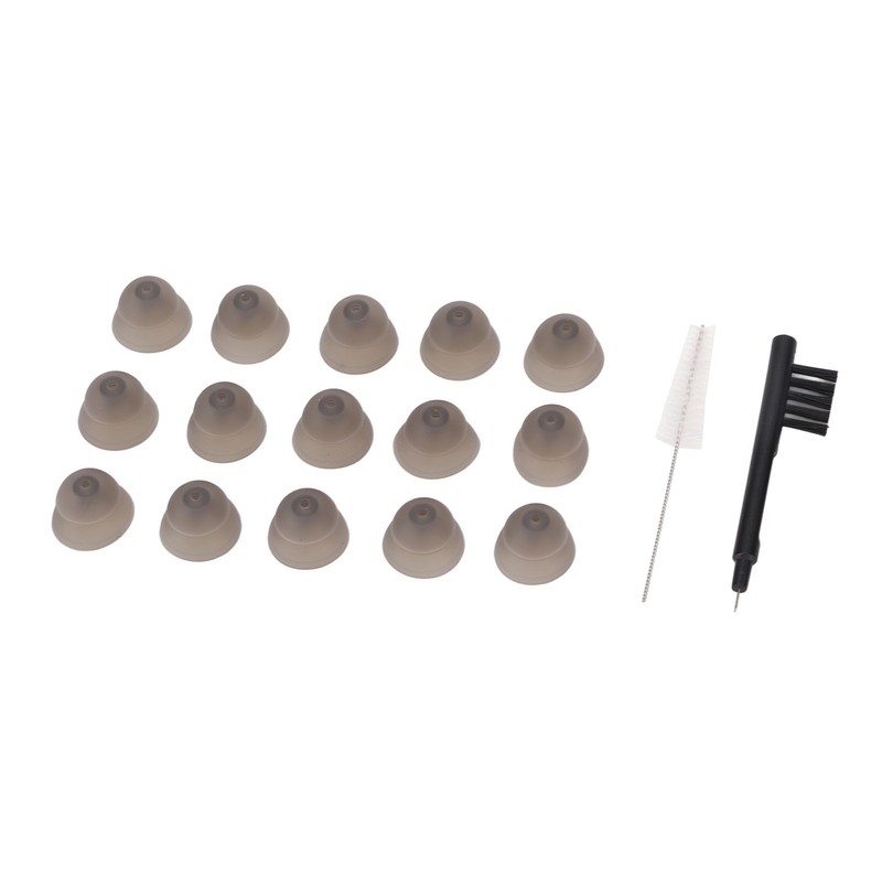 Hearing Amplifier Plugs Double Layers Silicone Ear Plug Tips Dome