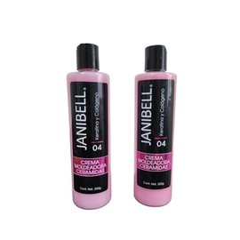 Janibell Crema Molderadora Ceramidas Keratina Y Colágeno Janibell (250 ml) 2pza