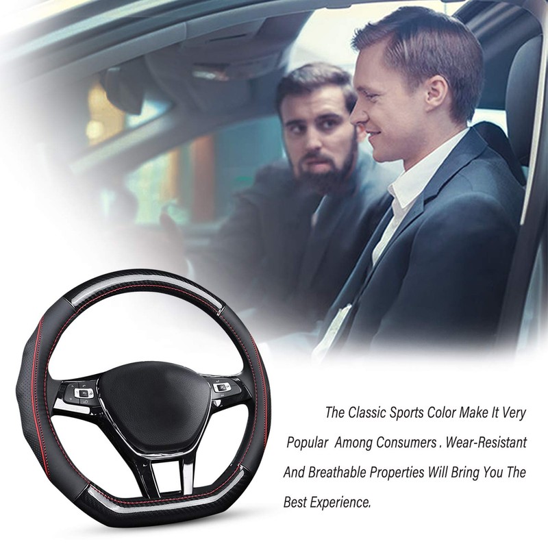 Ergocar Car Steering Wheel Cover Non-Slip Car Steering Wheel Protector
