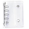 Sticker Notebook, Transparent, M5 Size, Removable, 10 Refills + 2